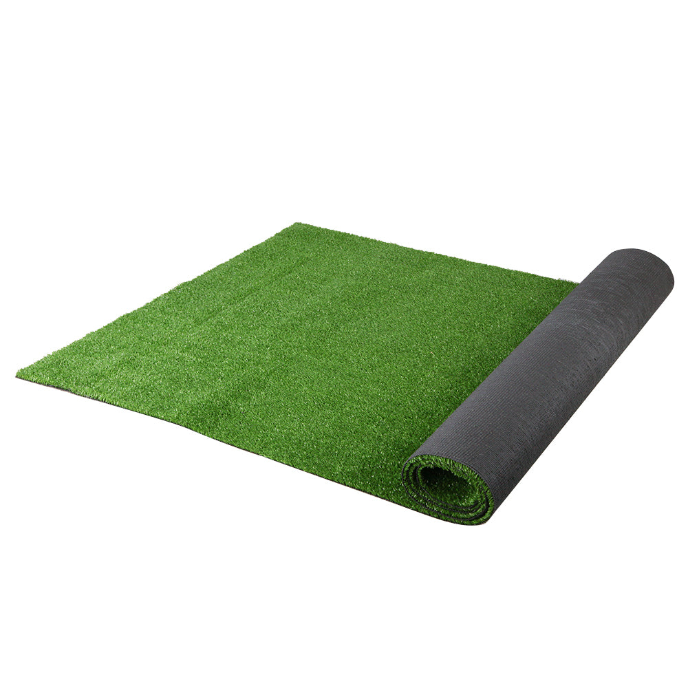 Primeturf Artificial Grass 10mm 1mx20m 20sqm Synthetic Fake Turf Plants Plastic Lawn Olive