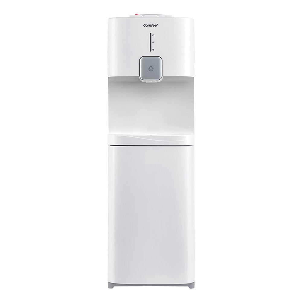 Water Dispenser Cooler Hot Cold Taps Purifier Stand 20L Cabinet White