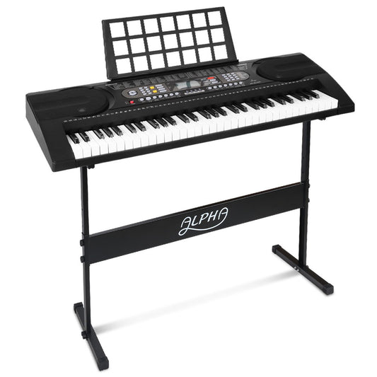 Alpha 61 Keys Electronic Piano Keyboard Electric Instrument Touch Sensitive Midi