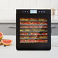 Food Dehydrators Stainless Steel Jerky Dehydrator Fruit Dryer 10 Trays