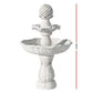 Gardeon 3 Tier Solar Powered Water Fountain - Ivory