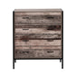 4 Chest of Drawers Tallboy Dresser Storage Cabinet Industrial Rustic