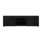 130cm RGB LED TV Stand Cabinet Entertainment Unit Gloss Furniture Black