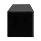 130cm RGB LED TV Stand Cabinet Entertainment Unit Gloss Furniture Black