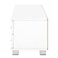 120cm TV Stand Entertainment Unit Storage Cabinet Drawers Shelf White