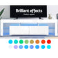 189cm RGB LED TV Stand Cabinet Entertainment Unit Gloss Furniture Drawers Tempered Glass Shelf White