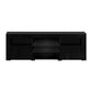 TV Cabinet Entertainment Unit Stand RGB LED Gloss Furniture 160cm Black