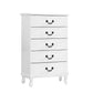 5 Chest of Drawers Tallboy Dresser Table Bedside Storage Cabinet Bedroom