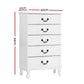 5 Chest of Drawers Tallboy Dresser Table Bedside Storage Cabinet Bedroom