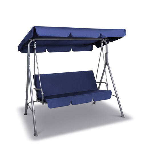 Gardeon Canopy Swing Chair - Navy