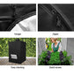 Greenfingers Hydroponics Grow Tent Kits Hydroponic Grow System Black 60X60X90CM 600D Oxford