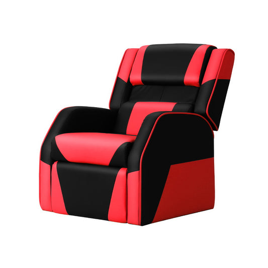 Kids Recliner Chair PU Leather Gaming Sofa Lounge Couch Children Armchair