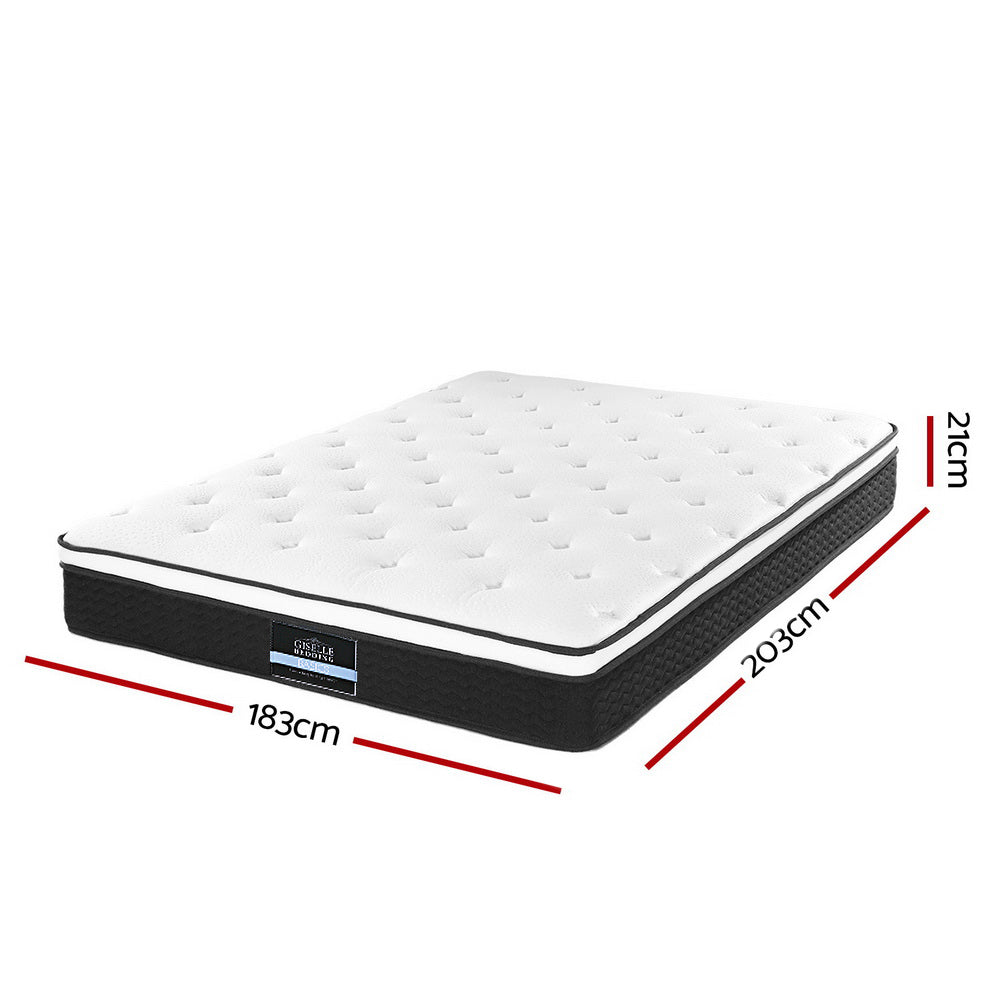 Bonita Euro Top Bonnell Spring Mattress 21cm Thick King