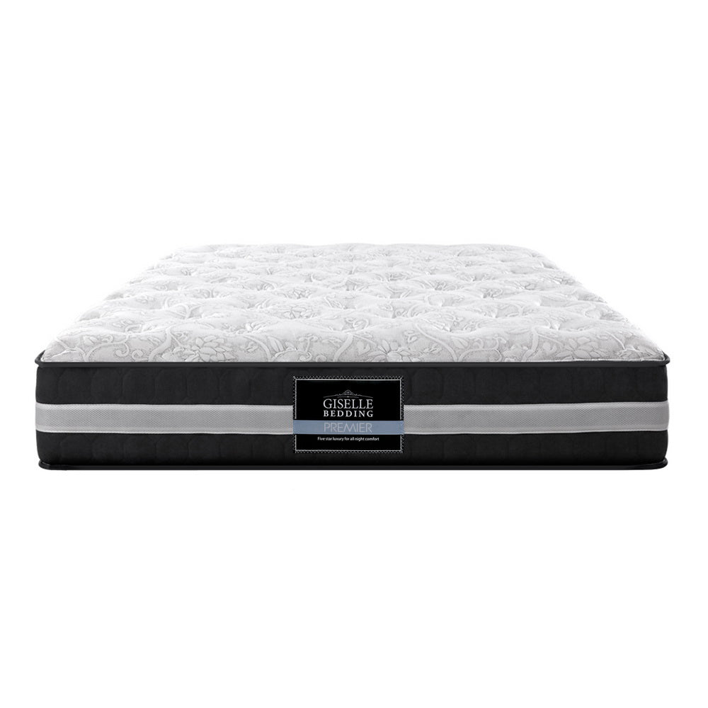 Lotus Mattress Bed Size 7 Zone Pocket Spring Medium Firm Foam 30cm