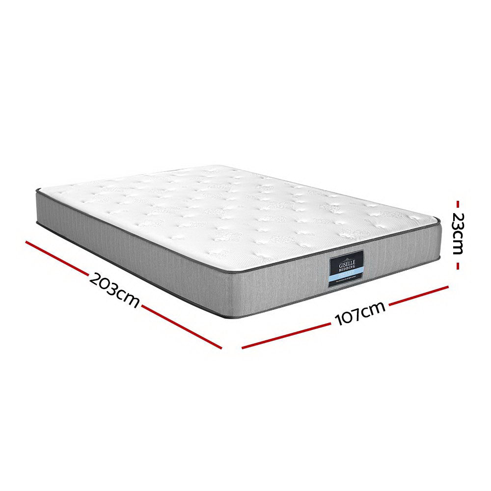 King Single Mattress Extra Firm Pocket Spring Foam Super Firm