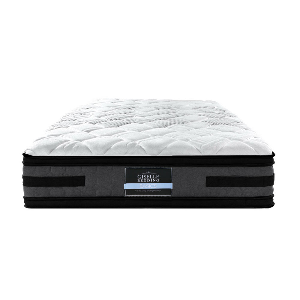 Luna Euro Top Cool Gel Pocket Spring Mattress 36cm Thick King Single