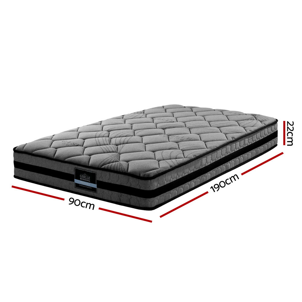 Wendell Pocket Spring Mattress 22cm Thick Single