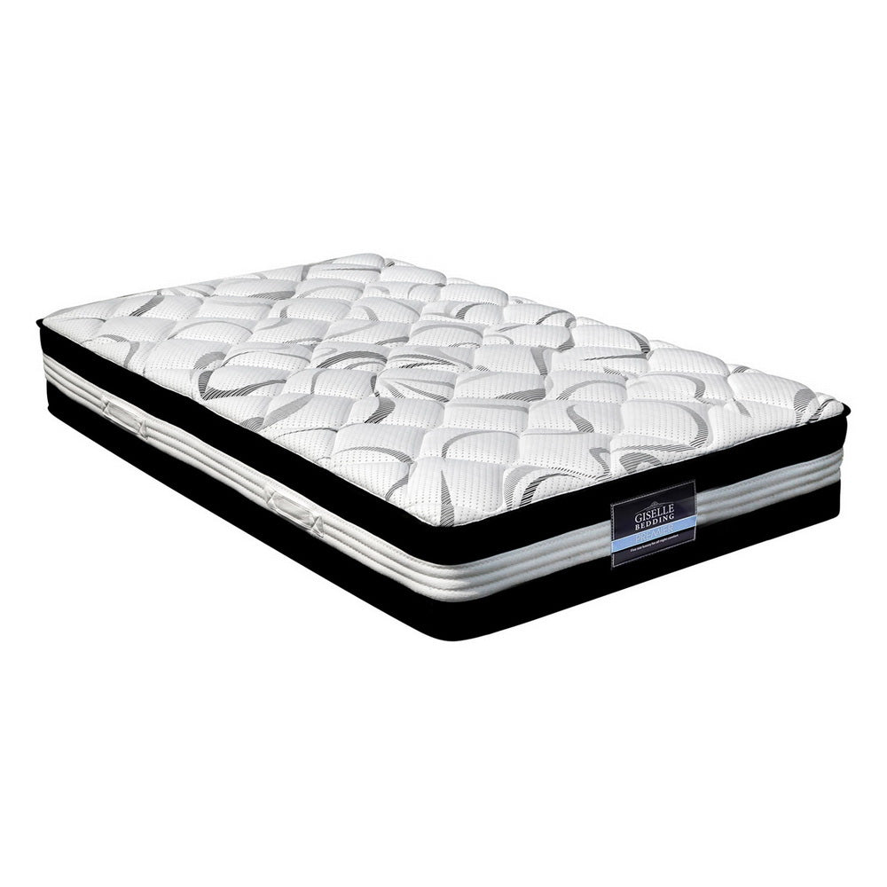 Mykonos Euro Top Pocket Spring Mattress 30cm Thick Single