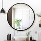 Embellir 90cm Wall Mirror Round Makeup mirrors Bathroom