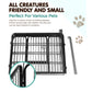 i.Pet Pet Dog Playpen 8 Panel Puppy Exercise Cage Enclosure Fence 80x60cm