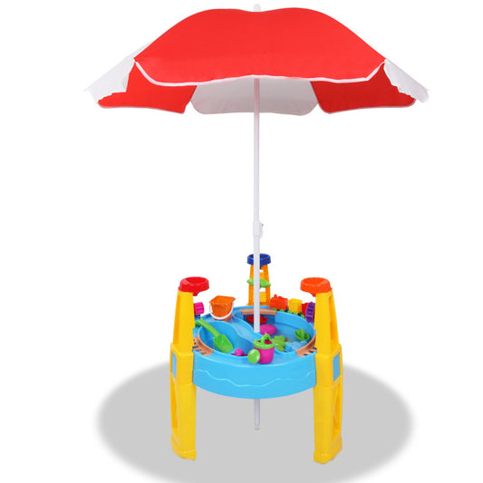 Keezi 26 Piece Kids Umbrella & Table Set