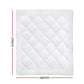 Giselle Bedding Super King 700GSM Microfibre Bamboo Microfiber Quilt