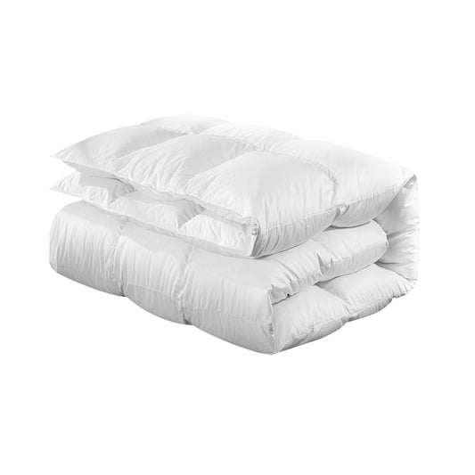 Giselle Bedding Super King 500GSM Goose Down Feather Quilt