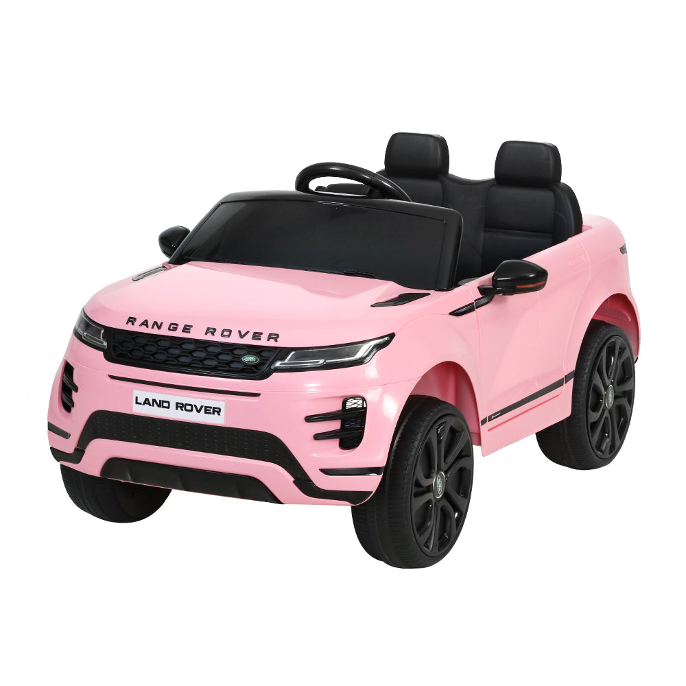 Kids Ride On Car Licensed Land Rover 12V Electric Car Toys Battery Remote Pink