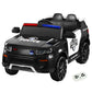 Kids Ride On Car Electric Patrol Police Toy Cars Remote Control 12V Black