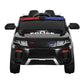 Kids Ride On Car Electric Patrol Police Toy Cars Remote Control 12V Black