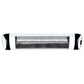 Devanti Electric Radiant Heater Patio Strip Heaters Infrared Indoor Outdoor Patio Remote Control 2000W