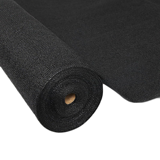 Instahut 3.66 x 20m Shade Sail Cloth - Black