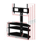 Artiss 3 Tier Floor TV Stand with Bracket Shelf Mount