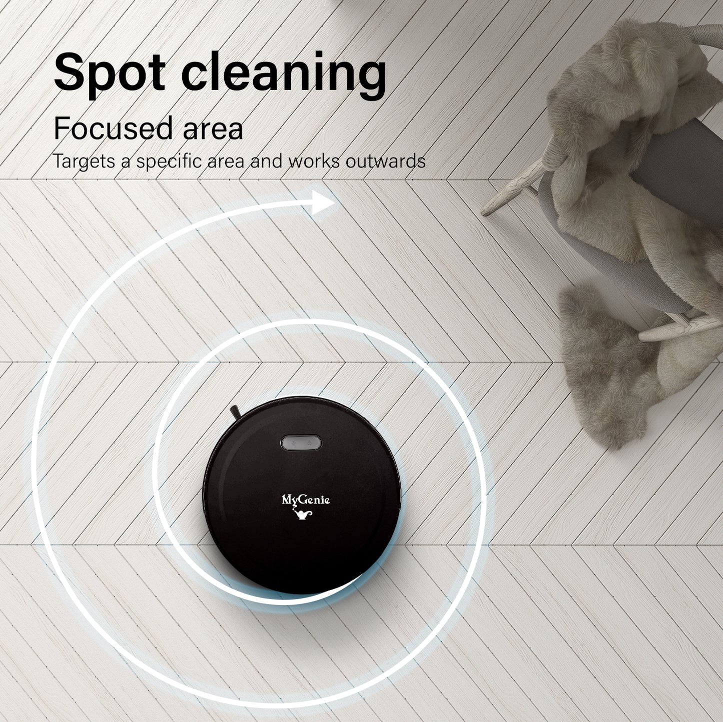 Smart Robotic Vacuum Cleaner App Controlled Carpet Floors Auto Robot