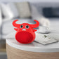 Fitsmart Bluetooth Animal Face Speaker Portable Wireless Stereo Sound - Red