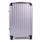 Milano Premium 3pc ABS Luggage Suitcase Luxury Hard Case Shockproof Travel Set - Silver