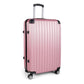 Milano Premium 3pc ABS Luggage Suitcase Luxury Hard Case Shockproof Travel Set - Rose Gold