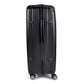 Milano Premium 3pc ABS Luggage Suitcase Luxury Hard Case Shockproof Travel Set - Black