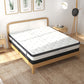 Sams Direct Euro Top Mattress Pocket Spring Medium Firm Hybrid Design Bed 30CM - King - White