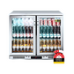 2-Door Stainless Steel Under Counter Can Cooler Wine Bar Fridge 208L | Pre Order