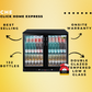 208L Double Door Commercial Bar Wine Fridge Drinks Chiller in Black