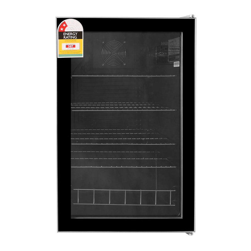 HUSKY 130L UNDERCOUTER BEVERAGE FRIDGE - SILVER HUS-130CNSIL