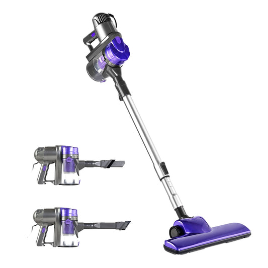 Corded Handheld Bagless Vacuum Cleaner - Purple and Silver