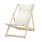 Gardeon Outdoor Chairs Sun Lounge Deck Beach Chair Folding Wooden Patio Furniture Beige