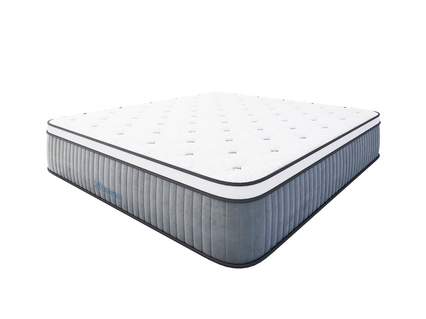 Cooling Gel Seven-Zone Hybrid Tri-Foam Spring Euro Mattress King Single